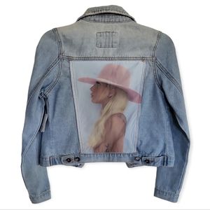 Lady Gaga Joanne Denim Jean Jacket NWT